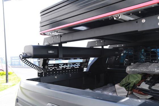 포스틱 4x4 오프로드 물탱크 지붕에 장착된 랙 트럭 침대 랙 도로 샤워
