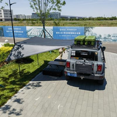 110L 자동차 지붕 래크 확장 브래킷을 위한 고강도 도구 상자 LLDPE 플라스틱