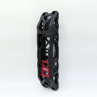 검은색 CNC 가공 자동차 문 Jeep Wrangler JL JK 접이성 하드 애노딩 마감