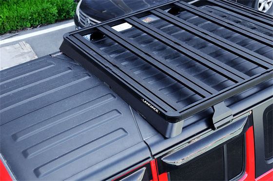 지프 랭글러 2008-2013 1500*1425*55mm 파우더 코팅 평면 지붕 래크