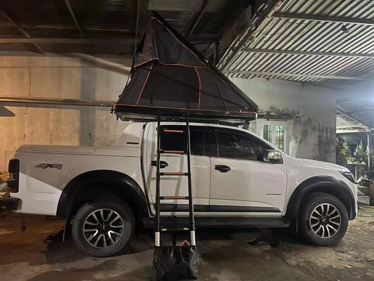 4x4 오프로드 자동차 지붕 액세서리 클램 셸 알루미늄 하드 셸 지붕 텐트 4 사람
