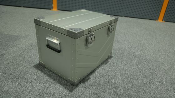G.W 8.5kg 기하학적 패턴 알루미늄 합금 자동차 캠핑 부엌 상자 저장 단열