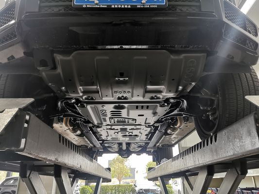 알루미늄 합금 메르세데스 G500 차시 보호 엔진 스키드 플레이트 쉬운 볼트-온 설치