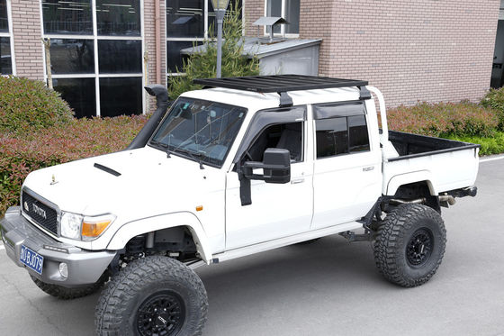 쉽게 설치 TOYOTA LC 79를 위한 검은색 파우더 코팅 지붕 래크 직접 사용자 정의