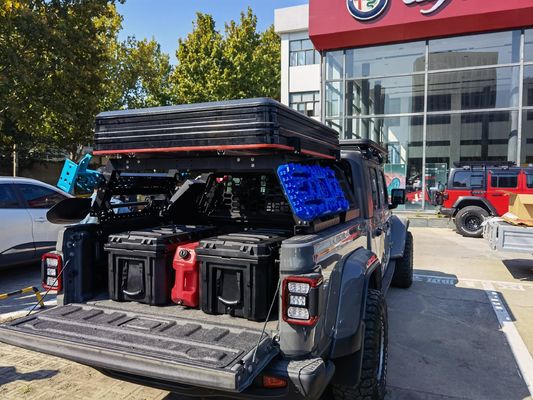 도요타 타코마 툰드라 힐룩스 포드 랩터 Dmax 2007-2016용 Mn-Steel Ute 침대 랙 시스템