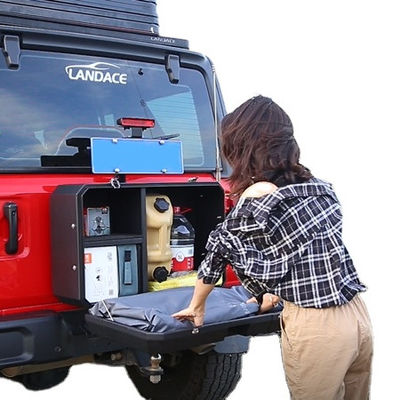 2013-2017 파우더 코팅 알루미늄 4x4 차량 외관 액세서리 Wrangler JL/JK용 저장 상자