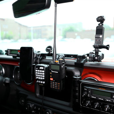 알루미늄 합금 Jeep Wrangler JL JK 0.45kg 하드 애노딩 마무리용 휴대 전화 홀더