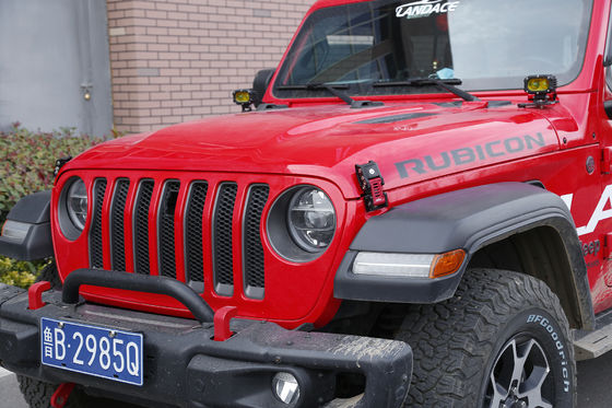 알루미늄 합금 후드 잠금 자물쇠 JEEP Wrangler JK/JL 오프로드 차량 블랙 레드