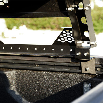 2011-2012년 도요타 타쿠마 Tanto Hilux 포드 랩터 DMAX 픽업용 검은색 스테인리스 스틸 가슴 침대 랙 시스템