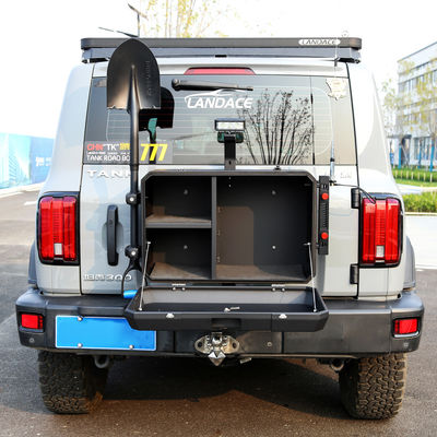 WEY TANK 300 뒷문 외부 저장 상자 가방 알루미늄 합금 JEEP Fit 순중량 13.4kg