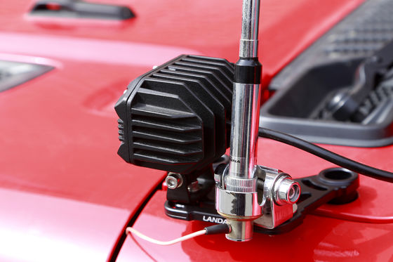 지프 A 기둥 작업 라이트 강한 지원 및 열 저항 브래킷과 함께 마운트 페어