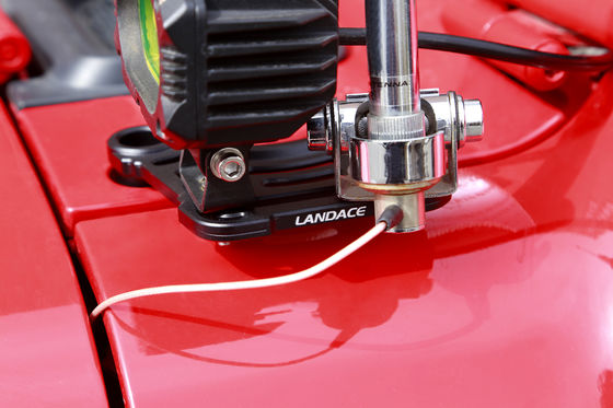 지프 A 기둥 작업 라이트 강한 지원 및 열 저항 브래킷과 함께 마운트 페어