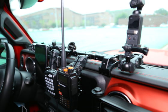 지프 랭글러 전화 GoPro CB 마이크 및 DSLR 카메라 홀더