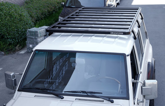 툴레 지프 Y60 오프로드 차량 지붕 랙 1540X1425mm 스틸 알루미늄 수정