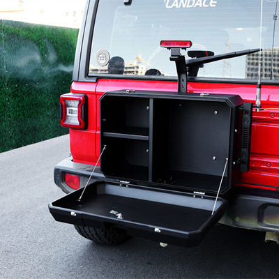 JEEP Wrangler JL JK 뒷문 외부 저장 상자 오프로드 경험을 향상