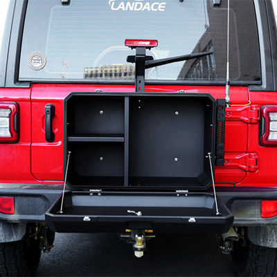 JEEP Wrangler JL JK 뒷문 외부 저장 상자 오프로드 경험을 향상