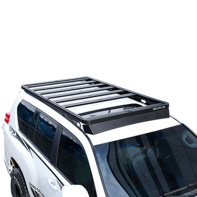 도요타 랜드 크루저 LC76 LC79 LC200용 높은 지붕 장착 블랙 SUV 자동차 지붕 랙 바
