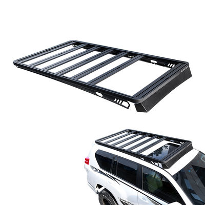 도요타 랜드 크루저 LC76 LC79 LC200용 높은 지붕 장착 블랙 SUV 자동차 지붕 랙 바