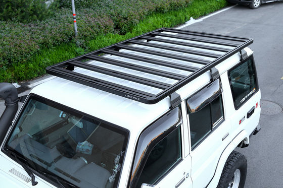 유니버설 4X4 알루미늄 스틸 화물 운송자 SUV Jimny Fj 크루저 4runner 1540X1425mm를 위한 바구니 지붕 랙